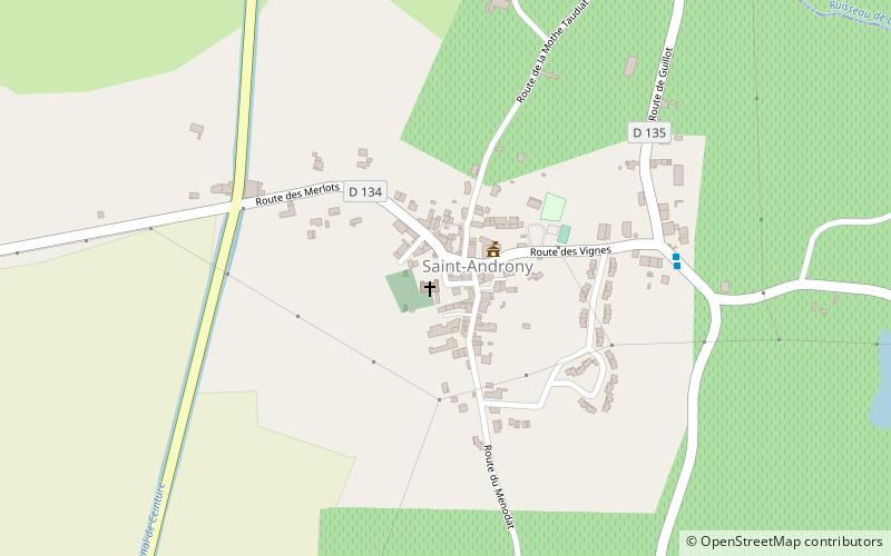 Saint-Androny location map