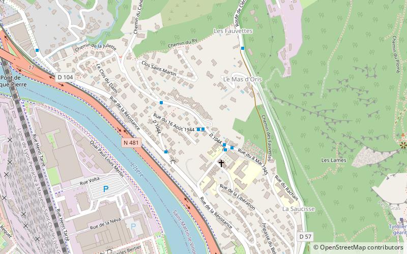 Saint-Martin-le-Vinoux location map