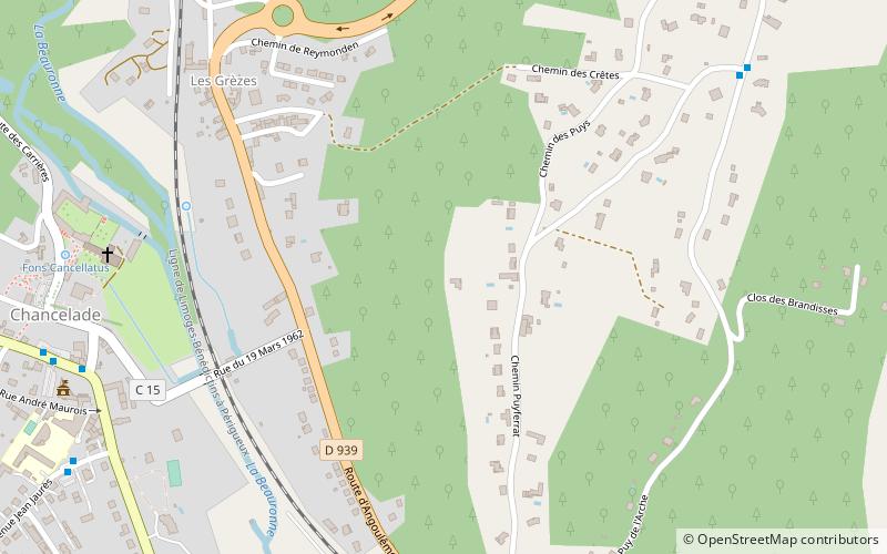 Raymonden location map