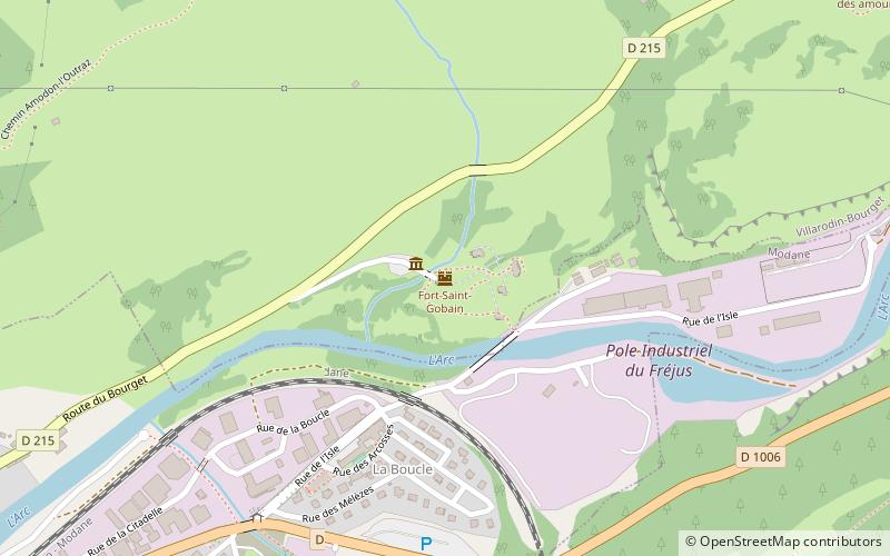 Ouvrage de Saint-Gobain location map