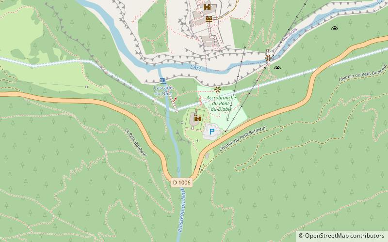 Redoute Marie-Thérèse location map