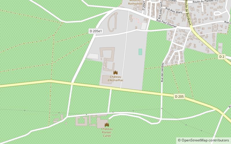 chateau darmailhac location map