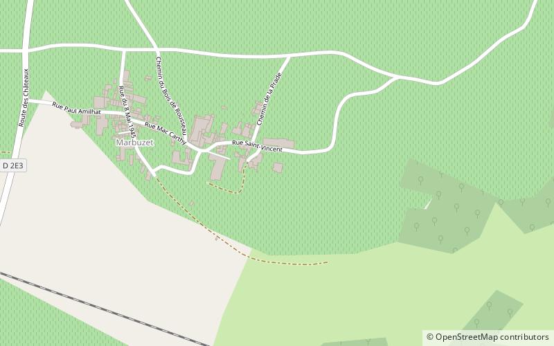 Château Chambert-Marbuzet location map