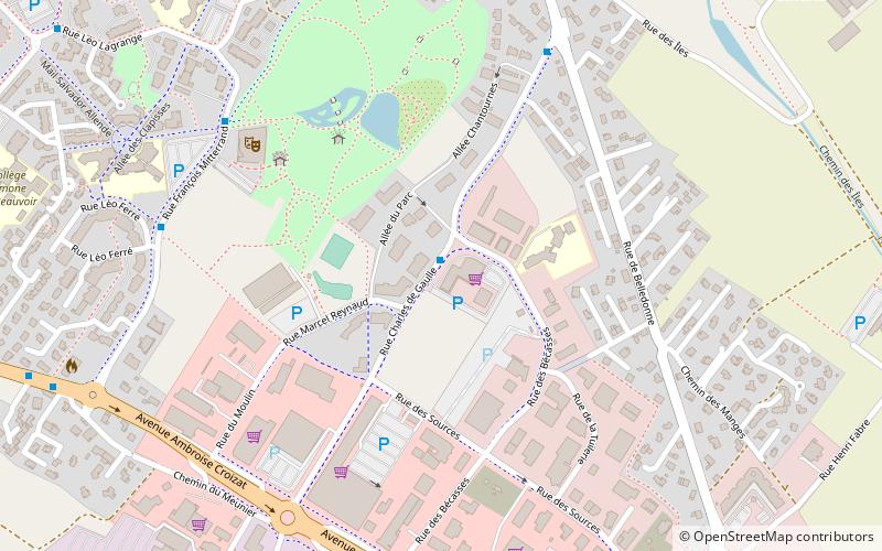 Crolles location map
