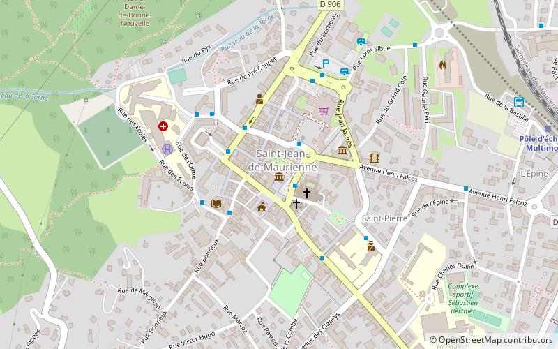 Musée des costumes location map