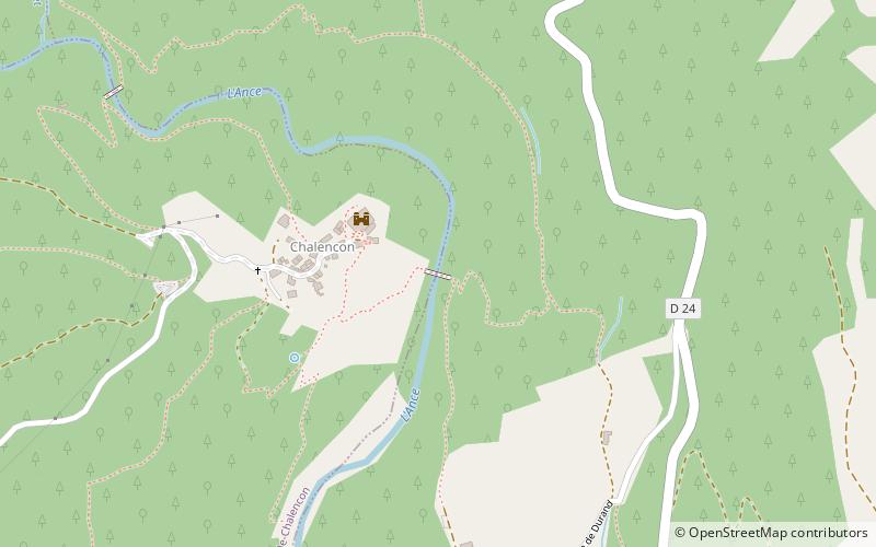 Pont du Diable location map