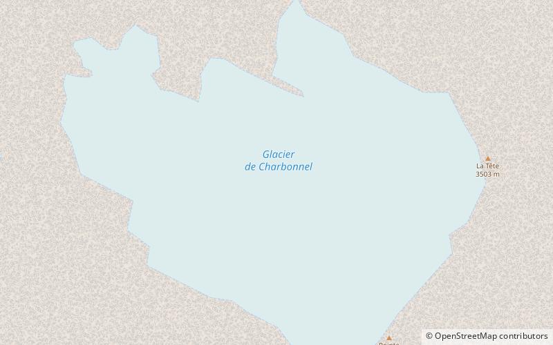 Pointe de Charbonnel location map
