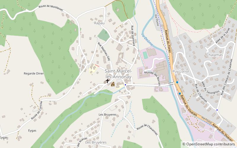 Saint-Marcel-lès-Annonay location map