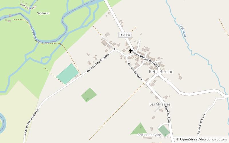 Petit-Bersac location map