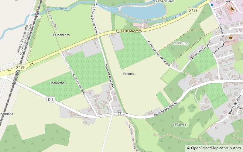 Moras-en-Valloire location map