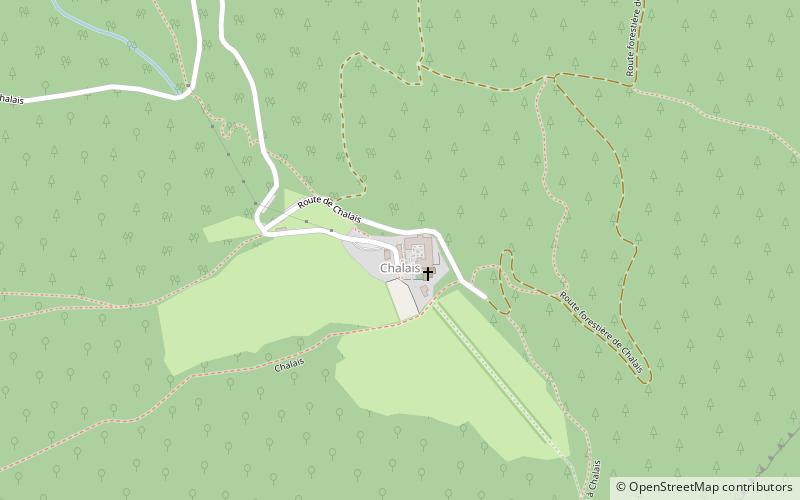 Abbaye Notre-Dame-de-Chalais location map