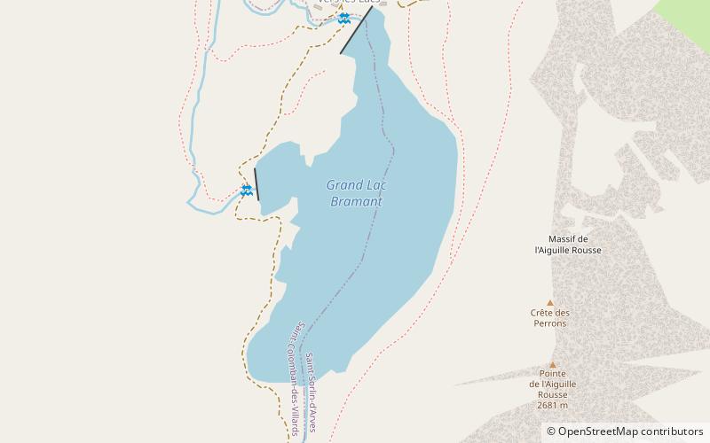 Lake Bramant location map