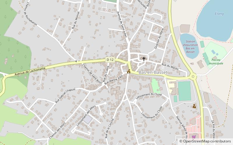 Bas-en-Basset location map