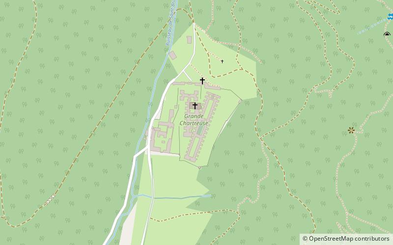 La Grande Chartreuse location map