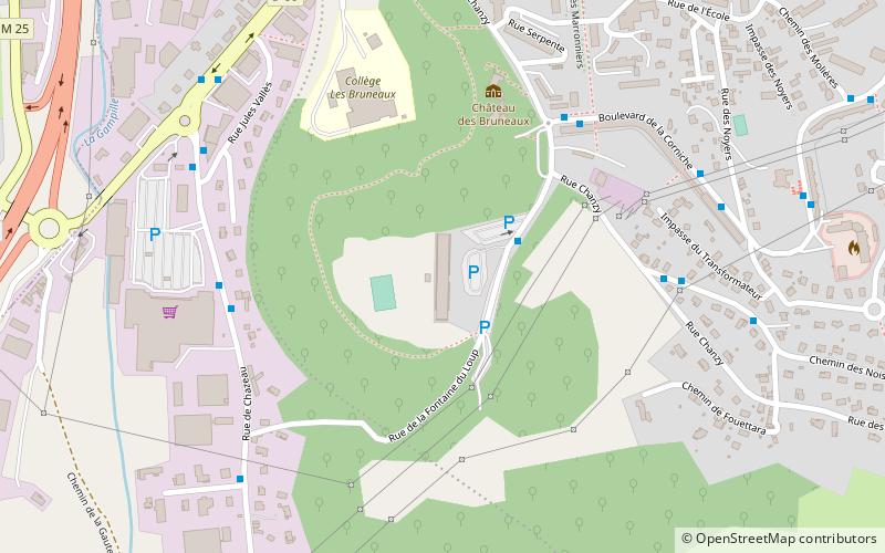 unite dhabitation de firminy vert location map