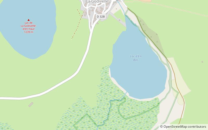 Réserve naturelle nationale des sagnes de La Godivelle location map