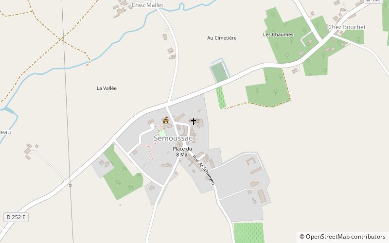 Église Saint-Pierre de Semoussac location map