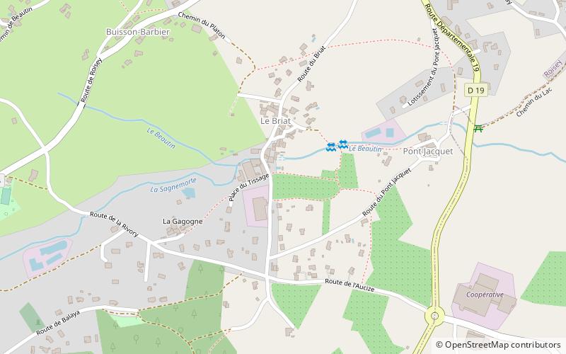 Roisey location map