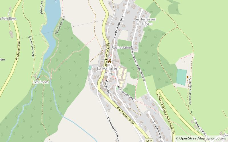 La Valla-en-Gier location map