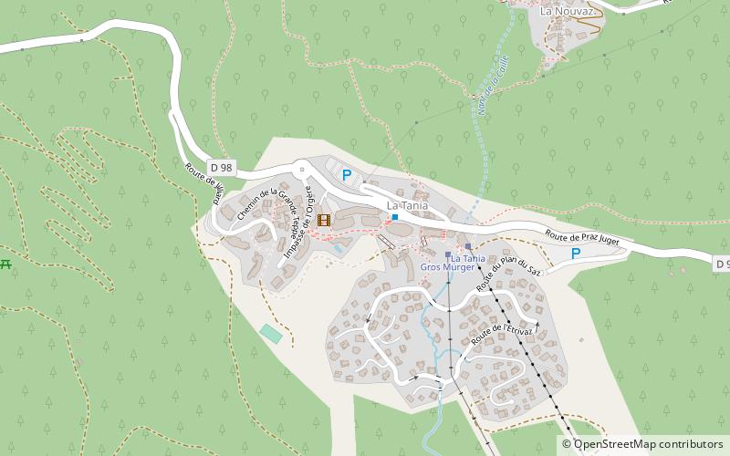 La Côte-d’Aime location map