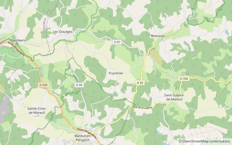 Puyrenier location map