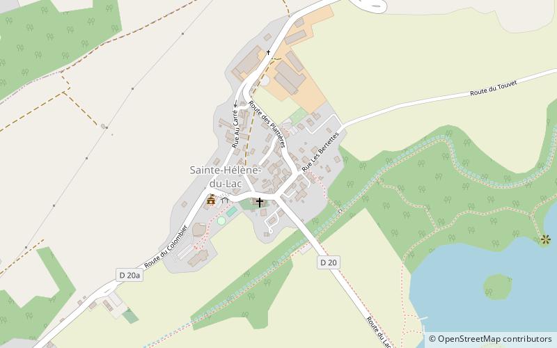 Sainte-Hélène-du-Lac location map