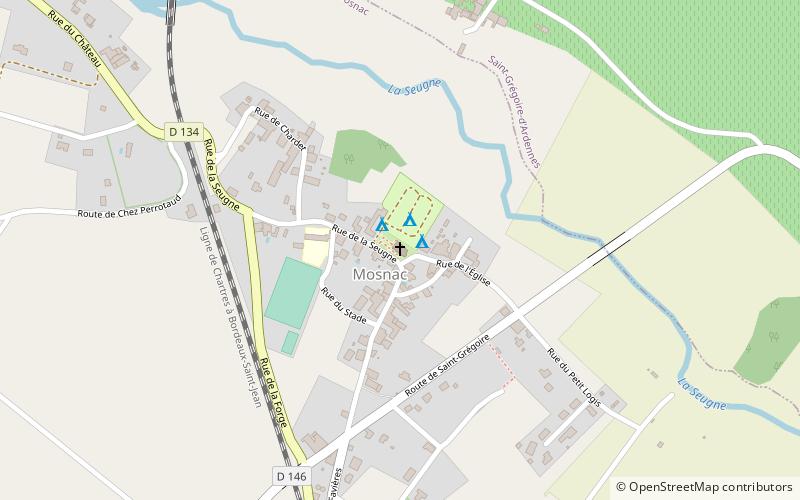 St. Saturnin Church location map