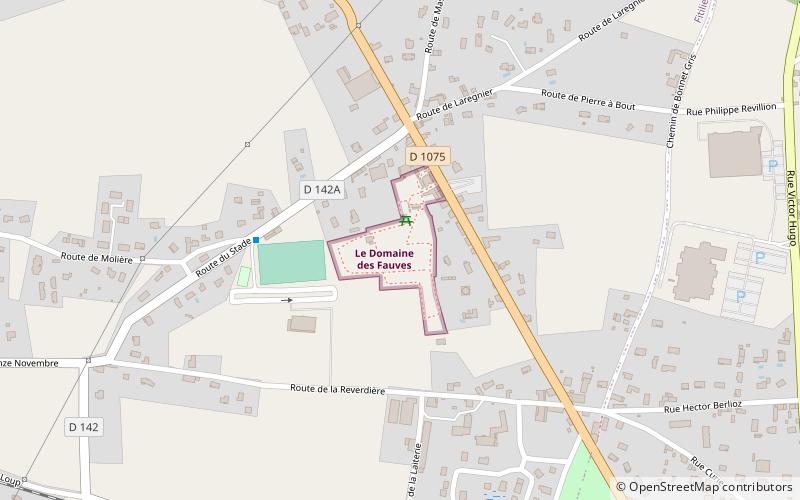 Le Domaine des Fauves location map