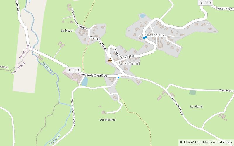 La Gimond location map