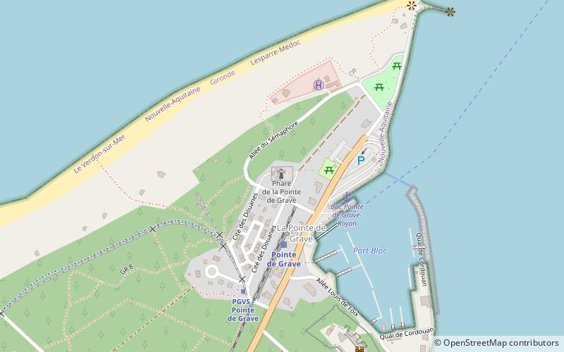 Phare de la Pointe de Grave location map