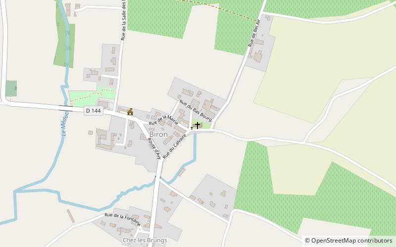 Église Saint-Eutrope de Biron location map