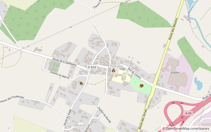 chimilin aoste location map