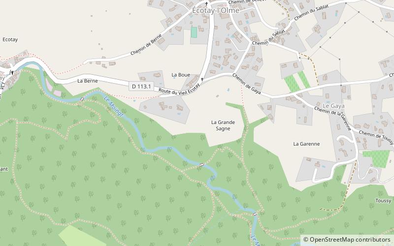 Écotay-l’Olme location map