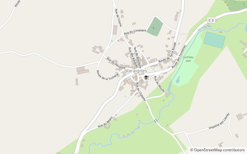 Varaignes location map