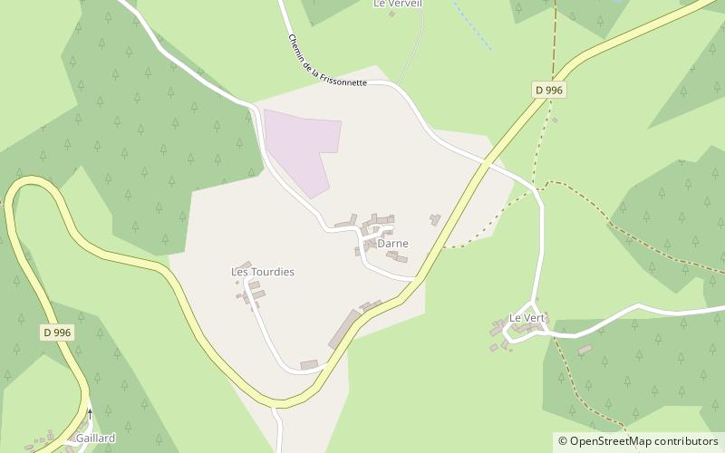 Auzelles location map