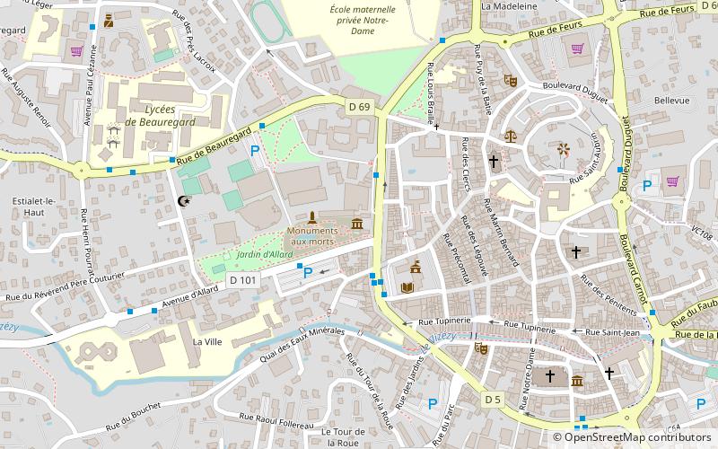 Musée d'Allard location map