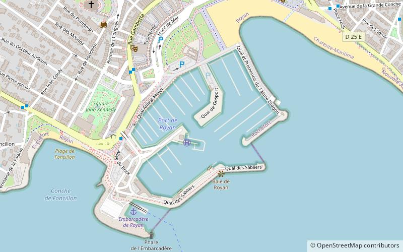 port de royan location map
