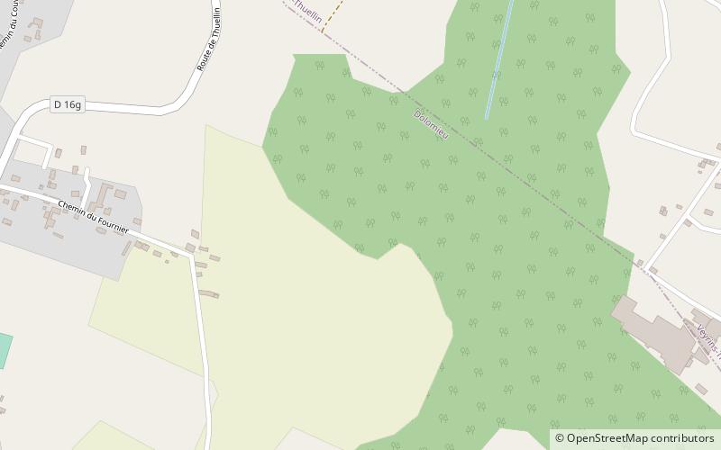 Veyrins-Thuellin location map