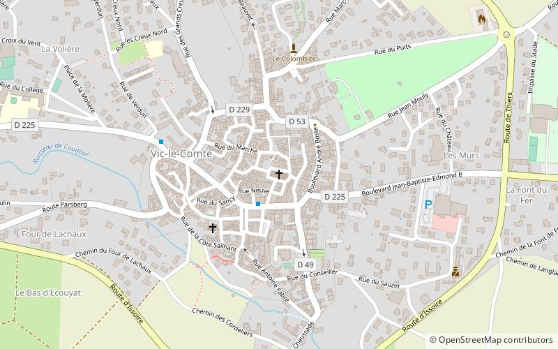 Sainte-Chapelle location map