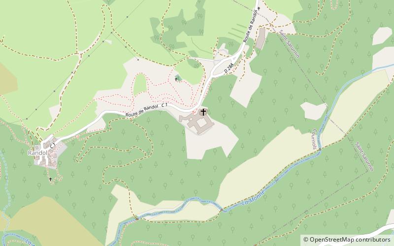 Randol Abbey location map
