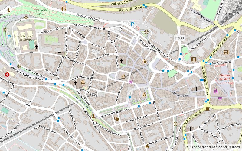 Palais de Justice location map