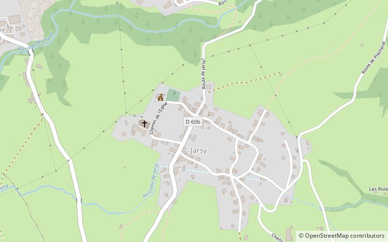 Jarsy location map