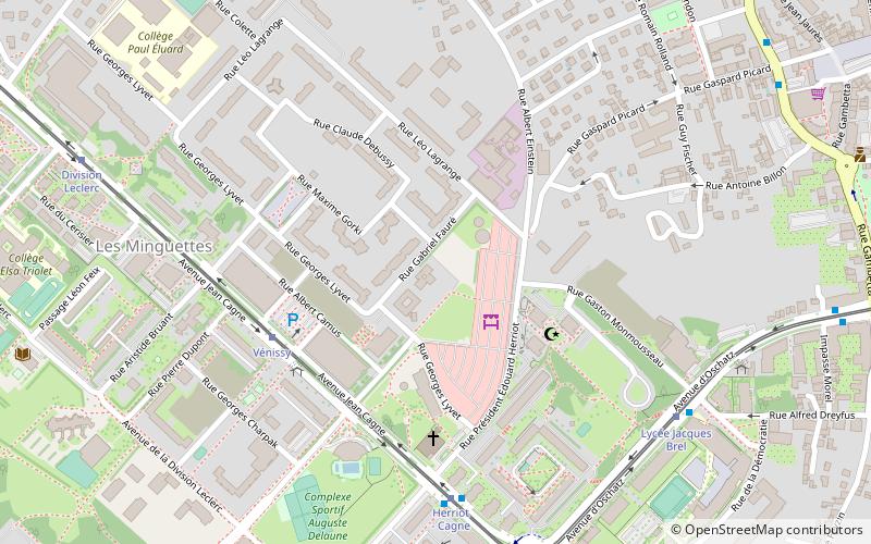 Vénissieux location map