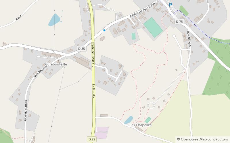 Oradour-sur-Vayres location map