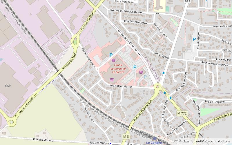 Centre Commercial Le Forum location map