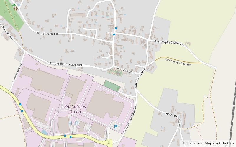 Chapelle de Moifond location map