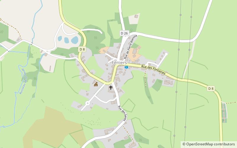 Féniers location map