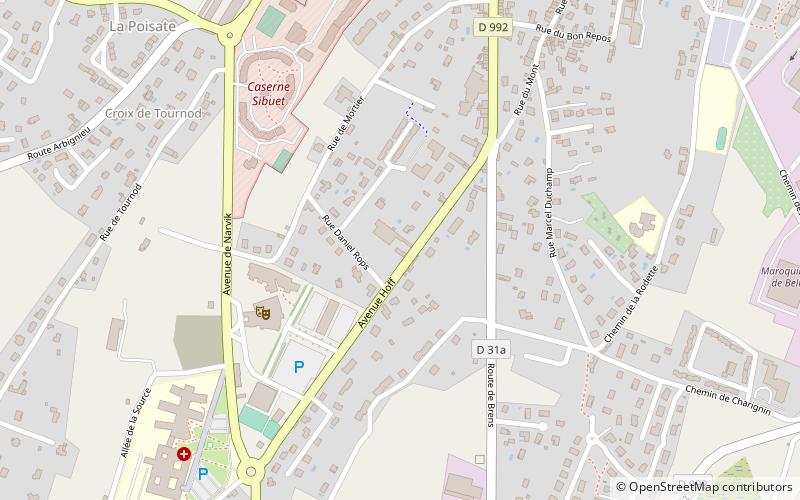 Espace Robert-Rameaux location map