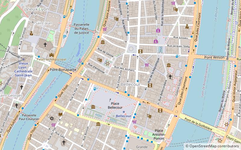 Rue Émile-Zola location map