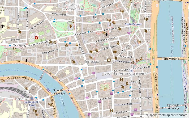 Rue Sainte-Catherine location map